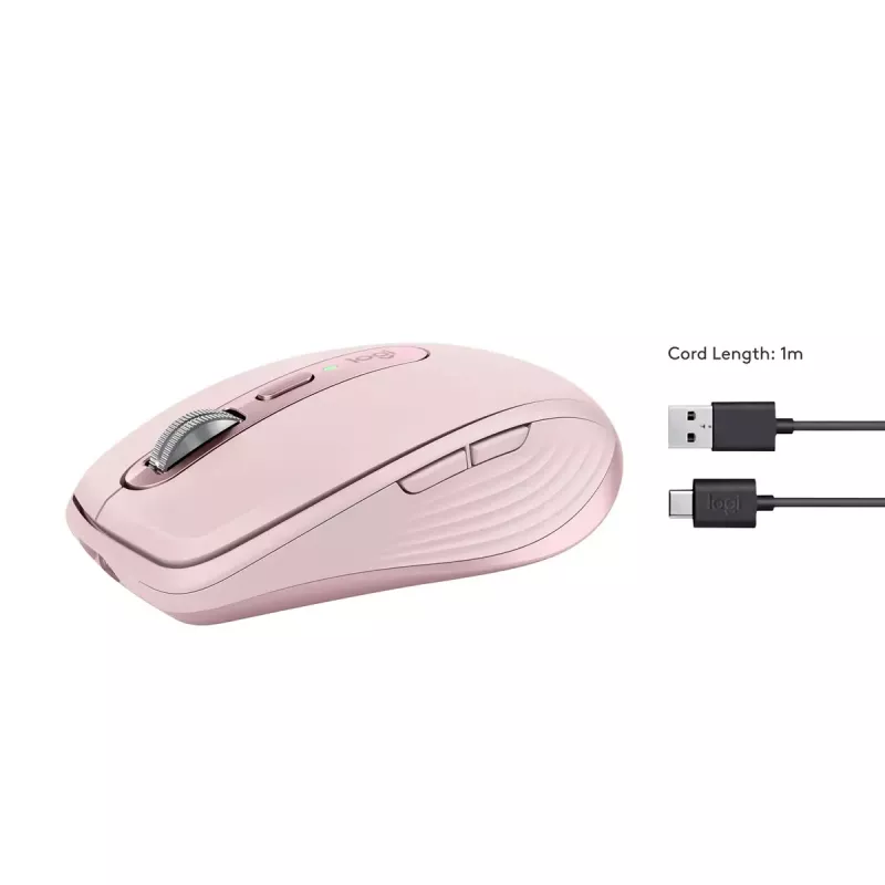 Hiir Logitech MX 3S Roosa USB Optiline