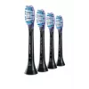 Philips Premium Gum Care HX9054/88 4 pack harjapead, 4 tk, Must, 3 kuu(d), Pehme, 62000 liigutust minutis, Philips