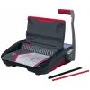GBC CombBind® CB20 käsitsi köitmismasin, kammköitmismasin, käsitsi, 240 lehte, must, punane