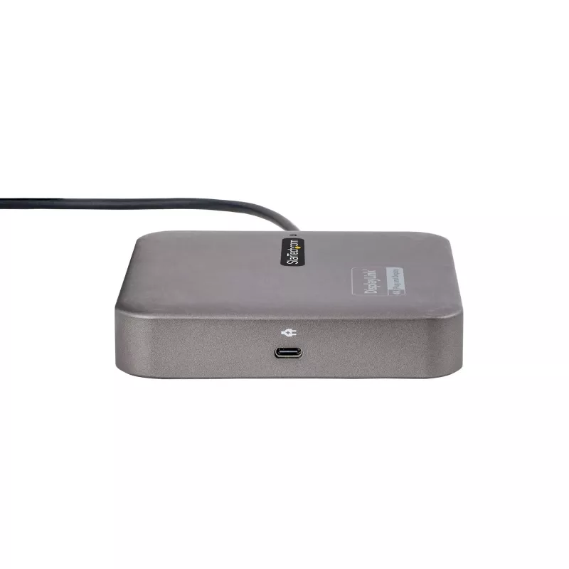 StarTech.com USB-C dokkimisjaam, Kahekordne 4K 60Hz HDMI, ühildub Macbook Pro (M1/M2/M3/M4) ja Windowsiga, USB-A/USB-C 10Gbps jaotur, 100W toide, GbE, SD, 56 cm kaabel