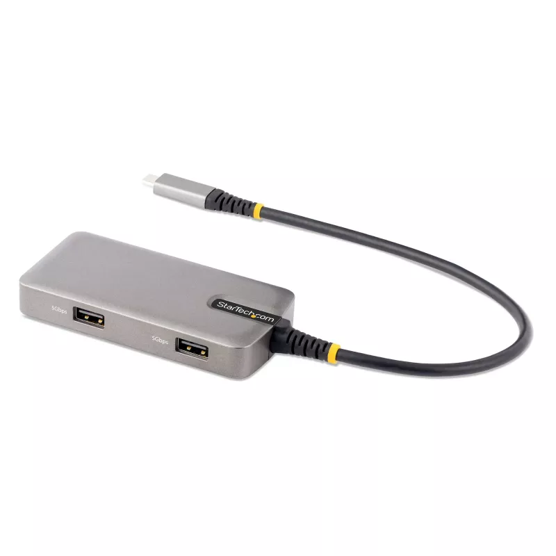 StarTech.com USB-C mitmeportadapter - 4K 60Hz HDMI - HDR - 2-pordiline 5Gbps USB 3.0 jaotur - 100W toiteedastus läbipääsuga - GbE - Works with Chromebook sertifitseeritud - Windows/macOS