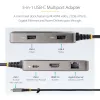 StarTech.com USB-C mitmeportadapter - 4K 60Hz HDMI - HDR - 2-pordiline 5Gbps USB 3.0 jaotur - 100W toiteedastus läbipääsuga - GbE - Works with Chromebook sertifitseeritud - Windows/macOS