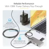 StarTech.com USB-C mitmeportadapter - 4K 60Hz HDMI - HDR - 2-pordiline 5Gbps USB 3.0 jaotur - 100W toiteedastus läbipääsuga - GbE - Works with Chromebook sertifitseeritud - Windows/macOS
