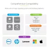 StarTech.com USB-C mitmeportadapter - 4K 60Hz HDMI - HDR - 2-pordiline 5Gbps USB 3.0 jaotur - 100W toiteedastus läbipääsuga - GbE - Works with Chromebook sertifitseeritud - Windows/macOS