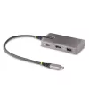 StarTech.com USB-C mitmepordiadapter – 4K 60Hz HDMI koos HDR-iga – 3-pordiline USB-jaotur – 100W läbiv toiteedastus – Works With Chromebook sertifitseeritud – Windows/macOS/iPadOS/Android™