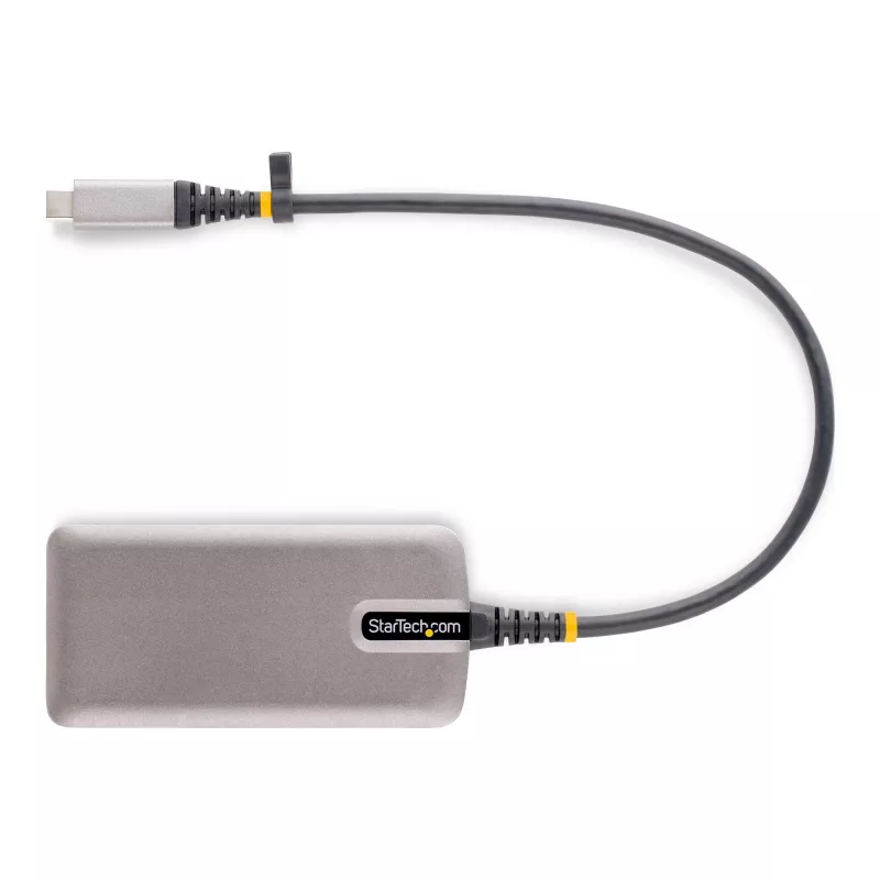 StarTech.com USB-C mitmepordiadapter – 4K 60Hz HDMI koos HDR-iga – 3-pordiline USB-jaotur – 100W läbiv toiteedastus – Works With Chromebook sertifitseeritud – Windows/macOS/iPadOS/Android™