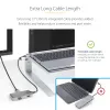 StarTech.com USB-C mitmepordiadapter – 4K 60Hz HDMI koos HDR-iga – 3-pordiline USB-jaotur – 100W läbiv toiteedastus – Works With Chromebook sertifitseeritud – Windows/macOS/iPadOS/Android™