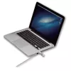 Techly Combination Notebook Security Padlock for Nano Slot, 1.8 m, Kombinatsioonilukk, Metall, Teras, Hõbedane