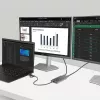 StarTech.com USB-C–kahe HDMI-adapter – USB-C või A kaheks HDMI-ks – 4K 60 Hz – 100 W toiteedastus läbi – 30 cm sisseehitatud kaabel – USB–HDMI mitme monitori konverter sülearvutile – TAA
