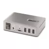 StarTech.com 10-pordiline USB-C jaotur – 8x USB-A / 2x USB-C – toitega koos 65 W toiteplokiga – USB 3.1 10 Gbit/s – laua-/sülearvuti USB-jaotur koos USB-IF sertifitseeritud 3 jala pikkuse lukustuskaabliga, USB-C jaotur