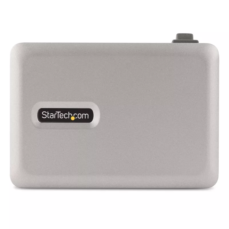 StarTech.com 10-pordiline USB-C jaotur – 8x USB-A / 2x USB-C – toitega koos 65 W toiteplokiga – USB 3.1 10 Gbit/s – laua-/sülearvuti USB-jaotur koos USB-IF sertifitseeritud 3 jala pikkuse lukustuskaabliga, USB-C jaotur