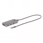 StarTech.com USB-C kolmiku monitori multipordiadapter, kahekordne 4K 60Hz + 4K 30Hz HDMI ja DisplayPort, 3-pordine USB 10Gbps jaotur, 100W PD läbivool, GbE, reisidokk, Windows ja ChromeOS