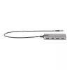 StarTech.com USB-C kolmiku monitori multipordiadapter, kahekordne 4K 60Hz + 4K 30Hz HDMI ja DisplayPort, 3-pordine USB 10Gbps jaotur, 100W PD läbivool, GbE, reisidokk, Windows ja ChromeOS