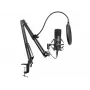 Sandberg Streamer USB mikrofoni komplekt, Stuudiomikrofon, -27 dB, 30–16000 Hz, 24-bitine, 96 kHz, ühesuunaline