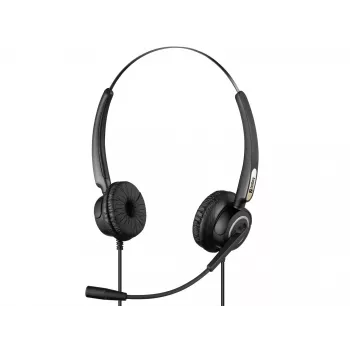 Sandberg USB Office Headset Pro Stereo, juhtmega, kontor/kõnekeskus, 20 - 20000 Hz, 115 g, peakomplekt, must