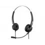 Sandberg USB Office Headset Pro Stereo, juhtmega, kontor/kõnekeskus, 20 - 20000 Hz, 115 g, peakomplekt, must