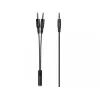 Sandberg MiniJack Chat Peakomplekt, juhtmega, kõned/muusika, 20 - 20000 Hz, 180 g, Peakomplekt, Must