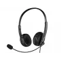 Sandberg 2in1 Office Headset Jack+USB, juhtmega, kontori/kõnekeskuse jaoks, 20 - 20000 Hz, 110 g, kõrvaklapid, must