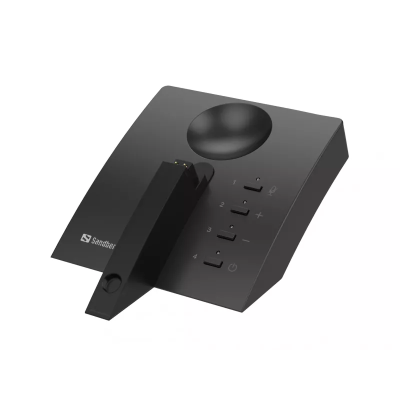 Sandberg Wireless Earset Business Pro, juhtmevaba, kontor/kõnekeskus, 20 - 20000 Hz, 107 g, peakomplekt, must, hall