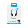 Sandberg USB+RJ9/11 Peakomplekt Pro Stereo, juhtmega, kontor/kõnekeskus, 20–7000 Hz, peakomplekt, must