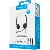 Sandberg USB+RJ9/11 Peakomplekt Pro Stereo, juhtmega, kontor/kõnekeskus, 20–7000 Hz, peakomplekt, must