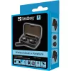 Sandberg Wireless Earbuds + akupank, True Wireless Stereo (TWS), 20 - 20000 Hz, kõned/muusika, peakomplekt, must