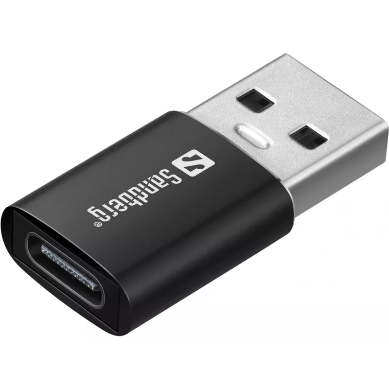Sandberg Streamer USB Clip Microphone, rinnamikrofon, -38 dB, 50 - 18000 Hz, 16 bit, 48 kHz, 84 dB