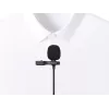 Sandberg Streamer USB Clip Microphone, rinnamikrofon, -38 dB, 50 - 18000 Hz, 16 bit, 48 kHz, 84 dB