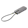 StarTech.com USB-C Multiport-adapter, 4K 60Hz HDMI-video, 3 porti 5Gbps USB-jaotur, 100W Power Delivery läbivool, GbE, 12-tolline/30 cm kaabel, mini reisisadam, sülearvuti dokkimisjaam