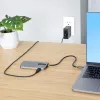 StarTech.com USB-C Multiport-adapter, 4K 60Hz HDMI-video, 3 porti 5Gbps USB-jaotur, 100W Power Delivery läbivool, GbE, 12-tolline/30 cm kaabel, mini reisisadam, sülearvuti dokkimisjaam
