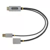 StarTech.com 0,3 m HDMI-DisplayPort adapterkaabel, aktiivne 4K 60 Hz HDMI 2.0 DP 1.2 muundur, HDR, USB siinitoide, HDMI-allikas DisplayPort-kuvarile sülearvutitele/arvutitele