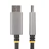 StarTech.com 6ft (2m) DisplayPort-HDMI-adapterkaabel, 8K 60Hz, 4K 144Hz, HDR10, DP 1.4 HDMI 2.1 aktiivvideokonverter, DisplayPort-lauaarvuti HDMI-kuvarile, M/M – DisplayPort-HDMI-juhe