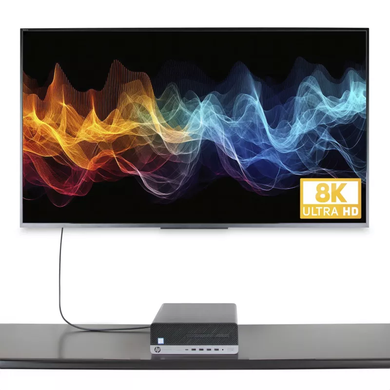 StarTech.com 6ft (2m) DisplayPort-HDMI-adapterkaabel, 8K 60Hz, 4K 144Hz, HDR10, DP 1.4 HDMI 2.1 aktiivvideokonverter, DisplayPort-lauaarvuti HDMI-kuvarile, M/M – DisplayPort-HDMI-juhe