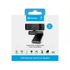 Sandberg USB veebikaamera autofookusega DualMic, 2,07 MP, 1920 x 1080 pikslit, Full HD, 30 kaadrit sekundis, 70°, 70°