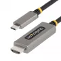 StarTech.com 3ft (1m) USB-C to HDMI adapterkaabel, 8K 60Hz, 4K 144Hz, HDR10, USB USB-C to HDMI 2.1 videomuundurkaabel, USB-C DP Alt Mode/USB4/Thunderbolt 3/4 ühilduv – USB-C sülearvuti HDMI monitoriga