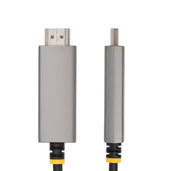 StarTech.com 6ft (2m) USB-C to HDMI adapterkaabel, 8K 60Hz, 4K 144Hz, HDR10, USB USB-C to HDMI 2.1 videomuundurkaabel, USB-C DP Alt Mode/USB4/Thunderbolt 3/4 ühilduv – USB-C sülearvuti HDMI monitoriga