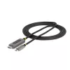 StarTech.com 6ft (2m) USB-C to HDMI adapterkaabel, 8K 60Hz, 4K 144Hz, HDR10, USB USB-C to HDMI 2.1 videomuundurkaabel, USB-C DP Alt Mode/USB4/Thunderbolt 3/4 ühilduv – USB-C sülearvuti HDMI monitoriga