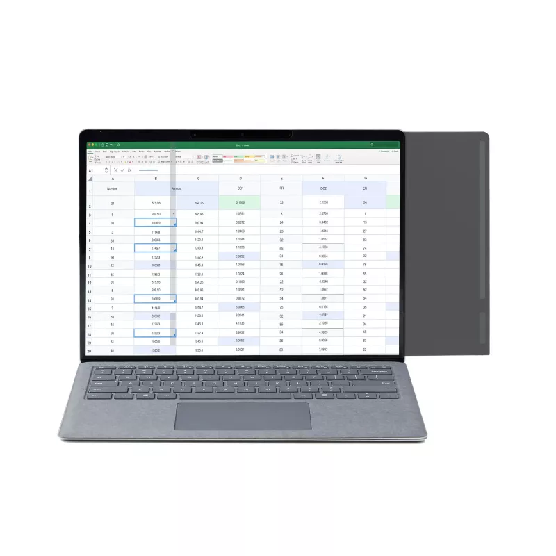 StarTech.com 13,5-tolline Surface Laptop / Surface Book privaatsusekraan, peegeldusvastane privaatsusfilter 51% sinise valguse vähendusega, monitori ekraanikaitse +/- 30° vaatenurgaga, matt viimistlus
