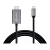 Sandberg USB-C to HDMI kaabel 2M, 2 m, USB USB-C, HDMI, Male, Male, sirge