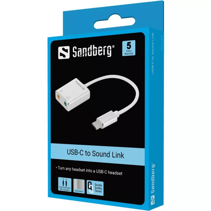 Sandberg USB-C helilingile