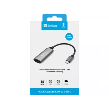 Sandberg HDMI Capture Link USB-C-le