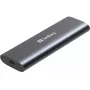 Sandberg USB 3.2 ümbris M.2+NVMe SSD-le, SSD-korpus, M.2, M.2, 10 Gbit/s, USB-ühenduvus, must
