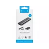 Sandberg USB 3.2 ümbris M.2+NVMe SSD-le, SSD-korpus, M.2, M.2, 10 Gbit/s, USB-ühenduvus, must