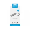 Sandberg USB-C kuni 4 × USB-C jaotur, USB 3.2 Gen 1 (3.1 Gen 1) Type-C, USB 3.2 Gen 1 (3.1 Gen 1) Type-C, 10000 Mbit/s, hall, alumiinium, 0,15 m