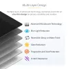 StarTech.com 13-tollise MacBook Air M2/M3 sülearvuti privaatsusekraan, eemaldatav ja pööratav peegeldusvastane privaatsusfilter, magnetiline sülearvuti ekraanikaitse sinivalguse vähendamisega kuni 51%