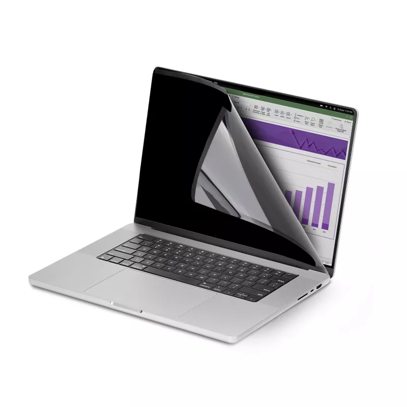 StarTech.com 14-tolline MacBook Pro 21/23 sülearvuti privaatsuskile, eemaldatav ja pööratav peegeldusvastane privaatsusfilter, magnetiline sülearvuti ekraanikaitse, 51% sinise valguse vähendamine