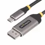 StarTech.com 10 jala (3 m) USB-C–DisplayPort adapterkaabel, 8K 60 Hz, 4K 144 Hz, HDR, USB-USB-C–DP 1.4 videomuundurkaabel, ühilduv USB4/Thunderbolt 3/4-ga