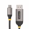 StarTech.com 10 jala (3 m) USB-C–DisplayPort adapterkaabel, 8K 60 Hz, 4K 144 Hz, HDR, USB-USB-C–DP 1.4 videomuundurkaabel, ühilduv USB4/Thunderbolt 3/4-ga