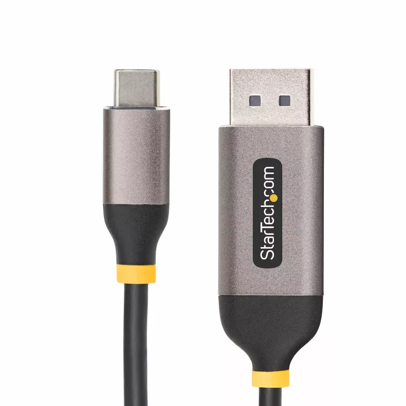 StarTech.com 10 jala (3 m) USB-C–DisplayPort adapterkaabel, 8K 60 Hz, 4K 144 Hz, HDR, USB-USB-C–DP 1.4 videomuundurkaabel, ühilduv USB4/Thunderbolt 3/4-ga