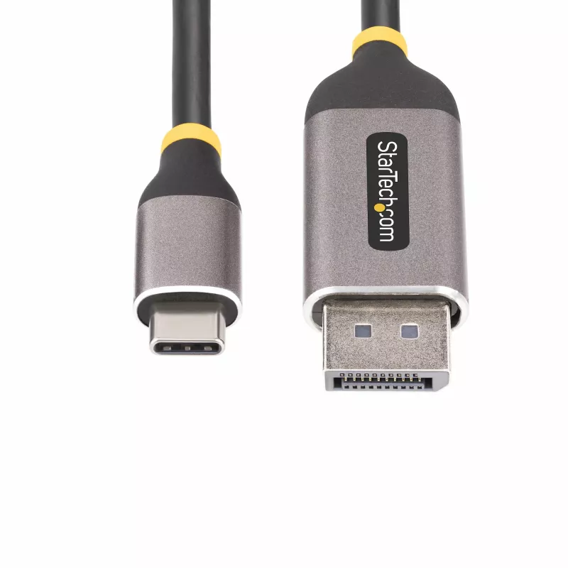 StarTech.com 10 jala (3 m) USB-C–DisplayPort adapterkaabel, 8K 60 Hz, 4K 144 Hz, HDR, USB-USB-C–DP 1.4 videomuundurkaabel, ühilduv USB4/Thunderbolt 3/4-ga